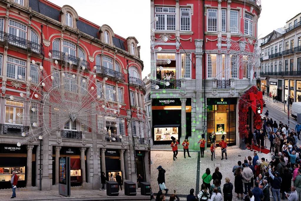 Luzes de Natal chegam à loja Marcolino com um espetáculo único