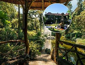 Esta deslumbrante quinta a 30 minutos do Porto parece saída de um conto da Disney — tem casas de ‘Hobbit’, jardins românticos e vinhos icónicos