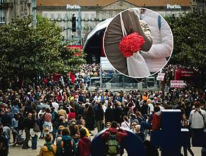 Feu d’artifice à minuit et concert gratuit de Carlão : le programme complet pour fêter les 52 ans du 25 avril au cœur de Porto