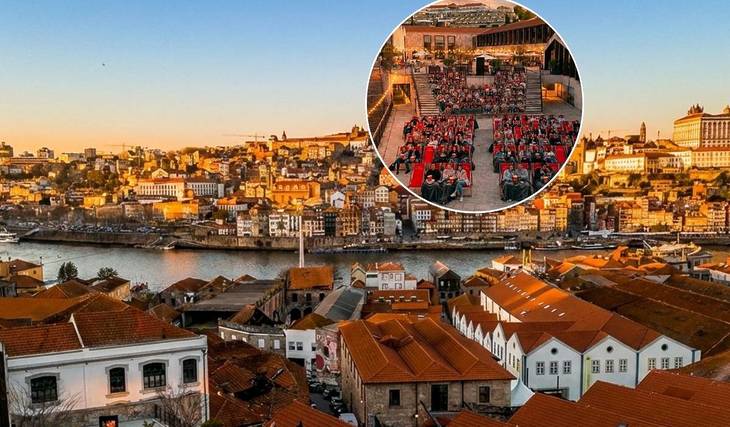 L&rsquo;impressionnant quartier du WOW accueillera 92 séances de cinéma en plein air organisées par la Cine Society avec vue sur le Douro
