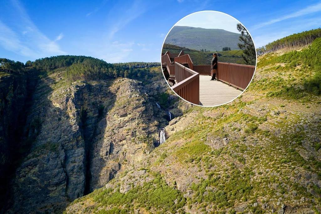 There’s a new viewpoint to enjoy the beauty of the Fisgas de Ermelo waterfalls