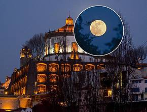 El cielo de Oporto se prepara para acoger un fenómeno astronómico poco común: la llegada de dos lunas llenas en un solo mes (y la primera ya es este festivo)