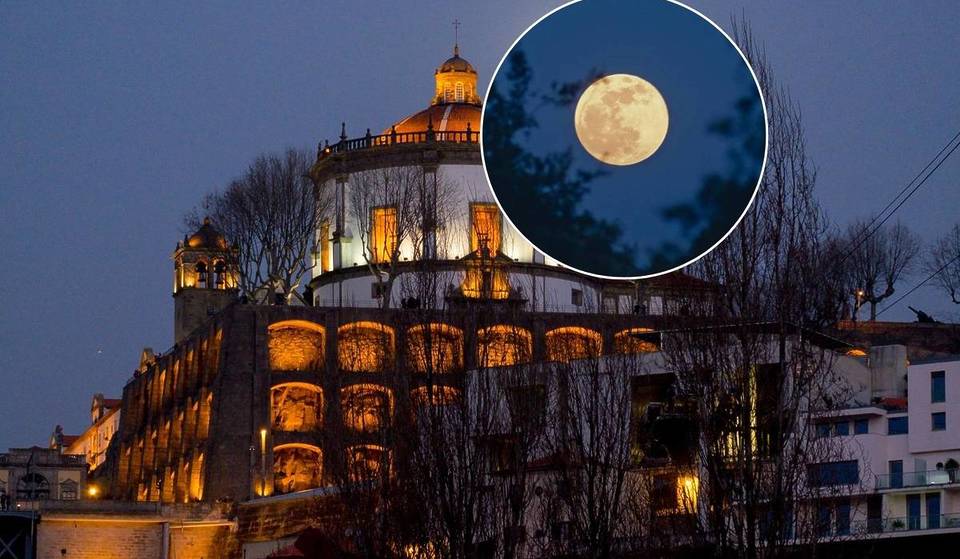 The sky over Porto is preparing to welcome a rare astronomical phenomenon: the arrival of two full moons in a single month (and the first is already this holiday)