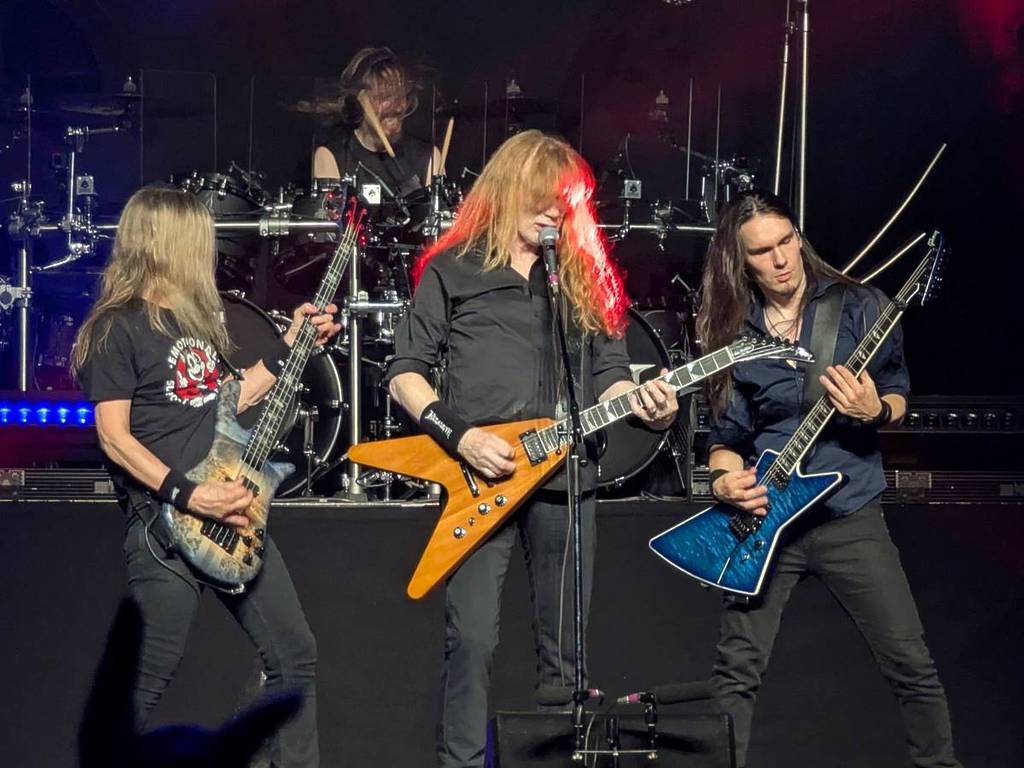 Os Megadeth vão atuar num dos festivais de verão em Portugal em 2026