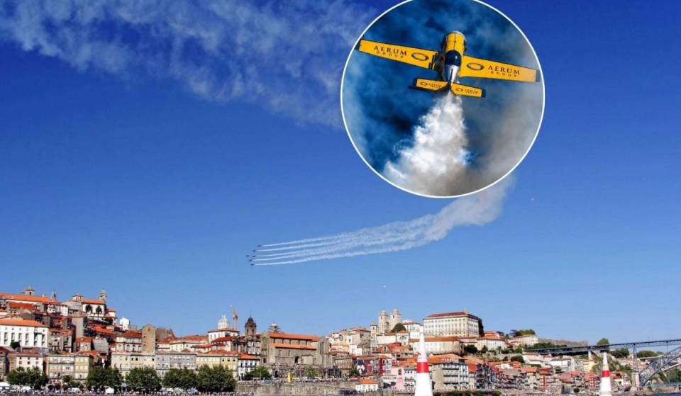 For three days, the skies over the Douro will host an air show featuring acrobatics and drones—but you only have this weekend to enjoy it