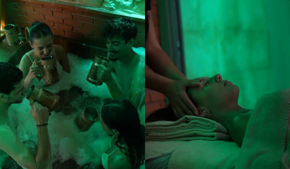The first beer spa has opened in the heart of Porto: featuring massages, saunas, hot tubs, and beer tastings to balance body and mind
