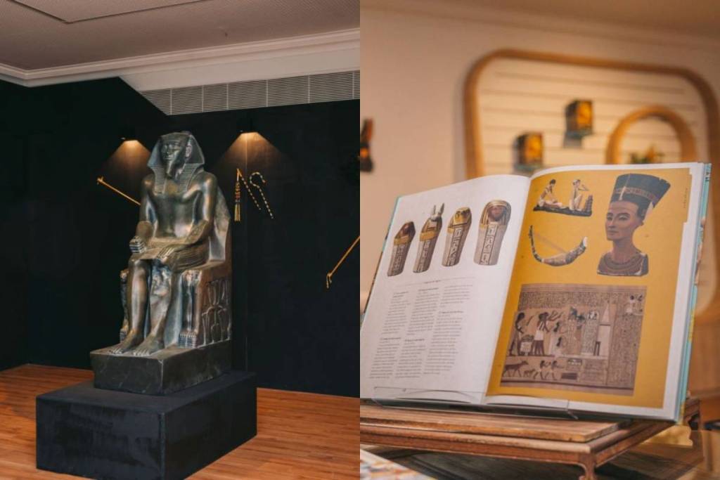O Museu Atkinson, no WOW, recebe a exposição Egyptian Treasures.