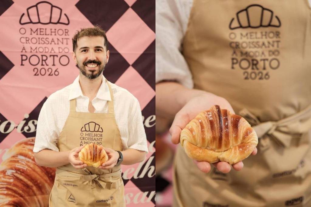 el mejor croissant al estilo de Oporto