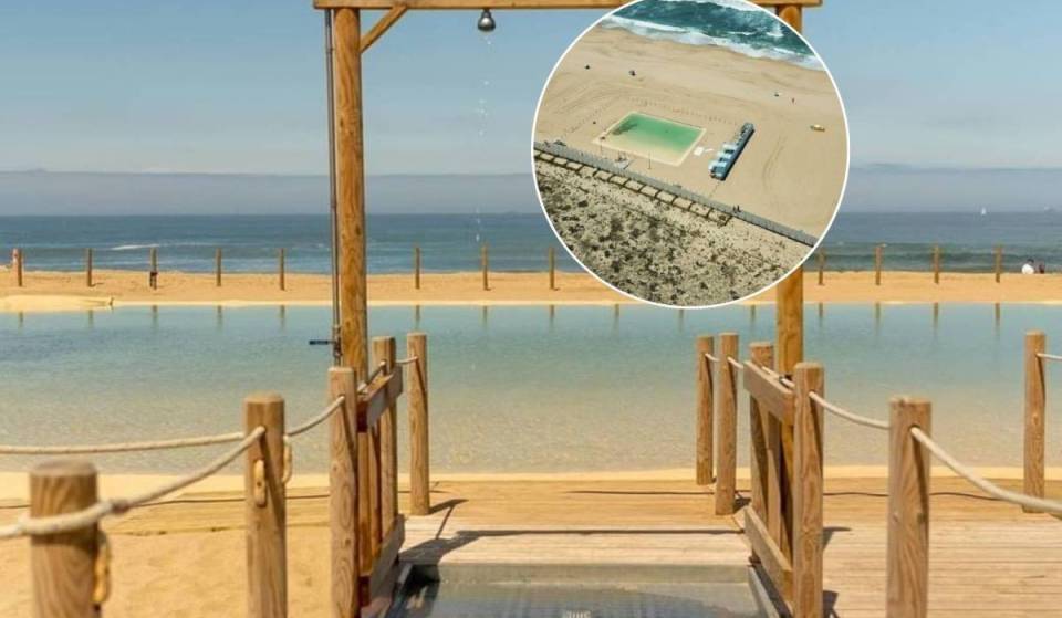 Despede-te do frio do Atlântico: esta piscina de água salgada a dois passos do Porto chega aos 29 graus e tem entrada totalmente gratuita
