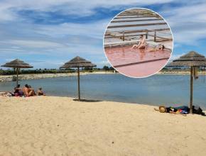 Forget the freezing sea: less than an hour from Porto, there’s a beach in a former salt flat with water at 25 degrees, no waves, and a saltwater spa