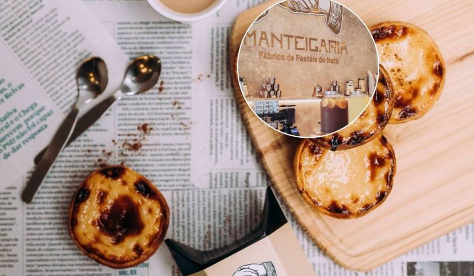 Ao som do habitual sino e acabados de sair do forno, os famosos pastéis de nata da Manteigaria acabam de ganhar uma nova montra artesanal no coração da cidade Invicta