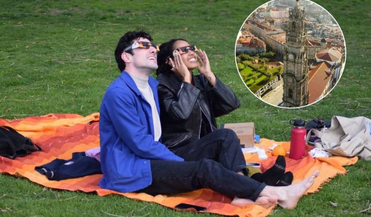 Eventos e atividades temáticas no Porto e arredores para ver o histórico eclipse solar