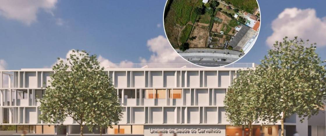 Arrancou uma obra de 3,4 milhões de euros no Porto: o novo Centro de Saúde do Carvalhido vai ter 1.600 metros quadrados, saúde oral e apoio à amamentação