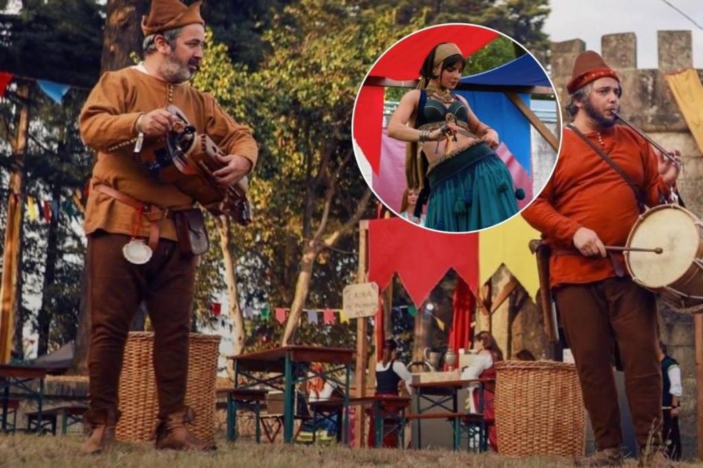 La feria medieval de Rio Tinto te lleva a viajar en el tiempo a solo unos minutos del puerto