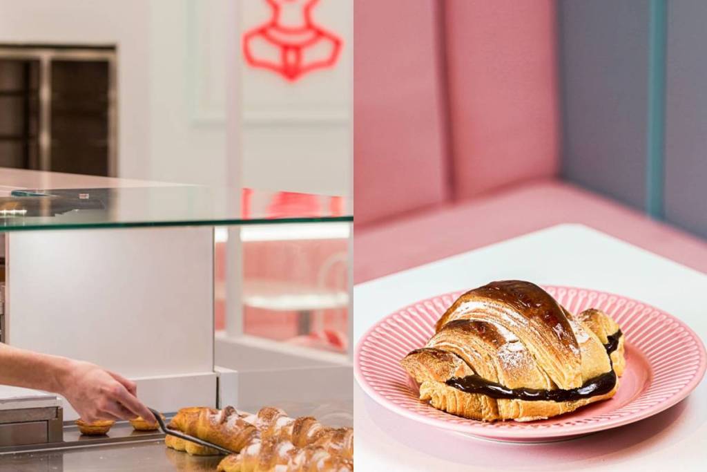 A Maria Croissant ha abierto su primera tienda de 30 m² en Oporto: el nuevo local en el Mercado do Bom Sucesso cuenta con una terraza con 20 plazas