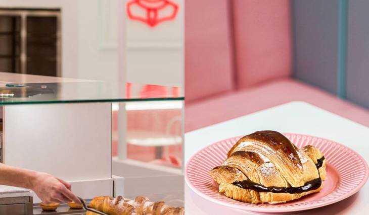 A Maria Croissant opened its first 30 m² store in Porto: the new location at the Bom Sucesso Market has an outdoor terrace with 20 seats