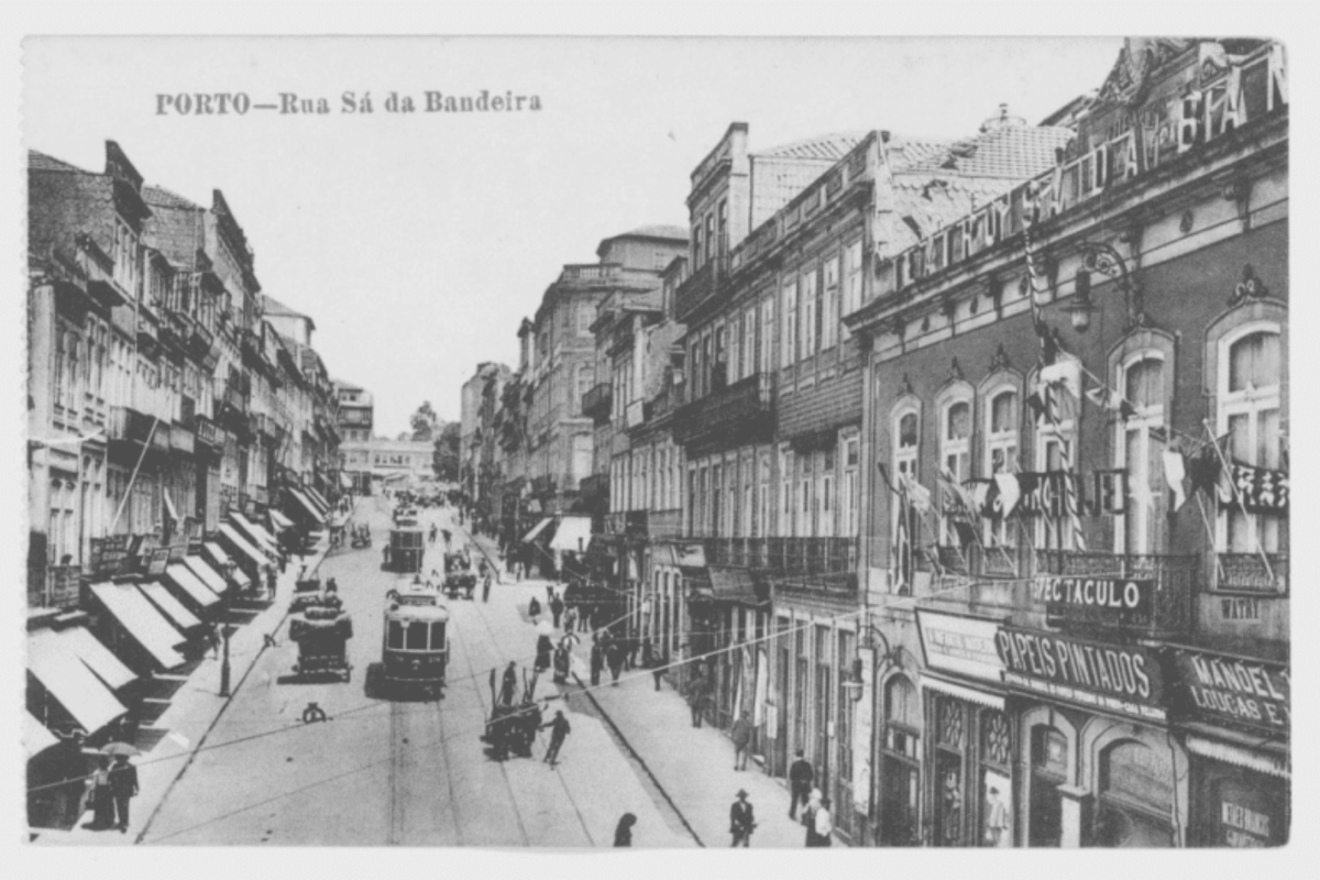 Teatro Sá da Bandeira antigamente