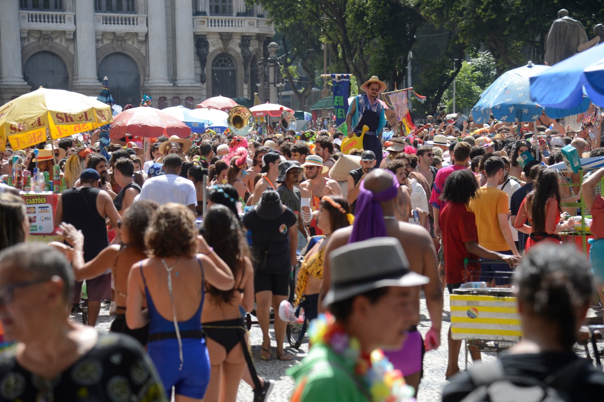 Bloco de Carnaval no Rio de Janeiro