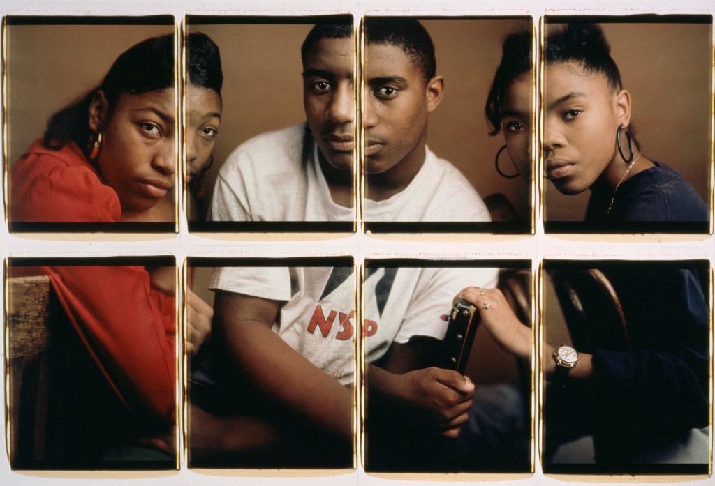 Dawoud Bey_Toyia, Kelvin & Erica II_1993_80,9X60,3X4,7cm