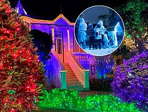 A menos de 2h do Rio, Cidade Imperial se transforma em um Vale Encantado de Natal, com reino de neve e gelo, túnel iluminado e esculturas gigantes!