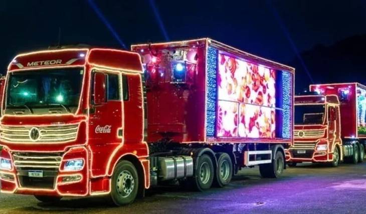 Caravana de Natal da Coca-Cola divulga novas rotas pelo Rio de Janeiro: veja se ela vai passar perto de você!