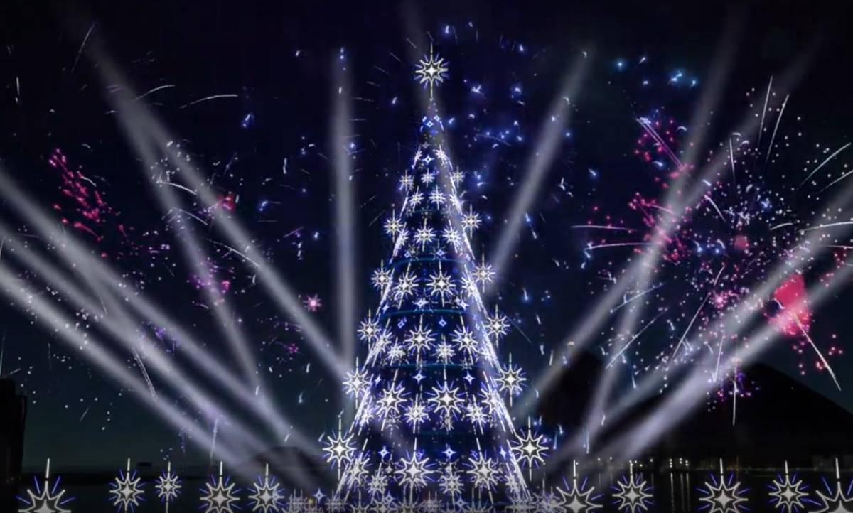 árvore de Natal em Botafogo