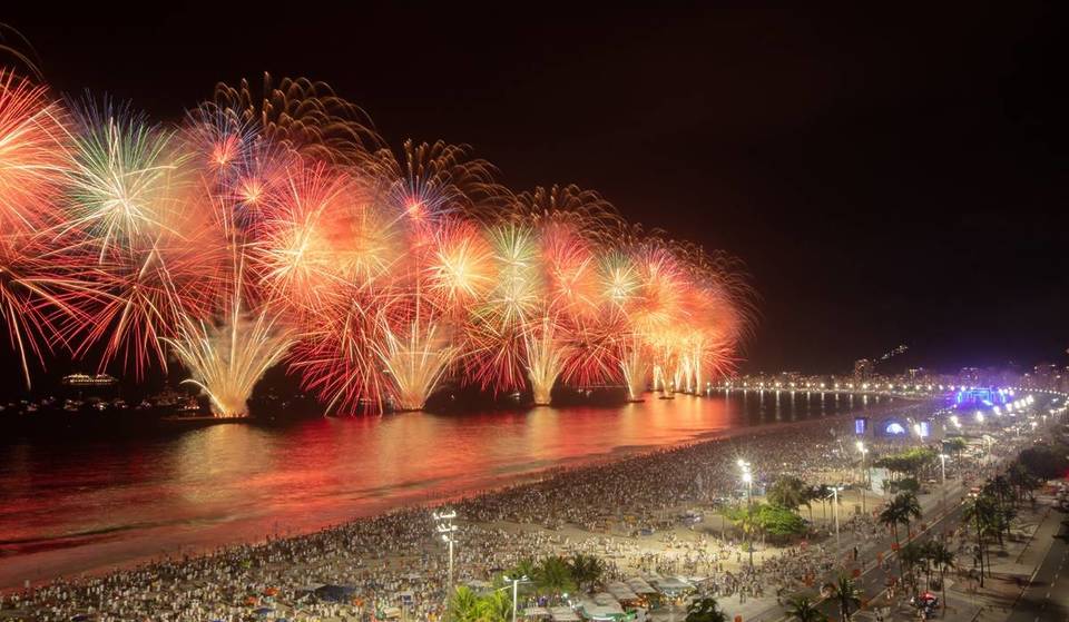 The biggest party in the world! New Year’s Eve in Rio de Janeiro will feature 13 stages, more than 70 musical acts and a fireworks and drone show never seen before in history