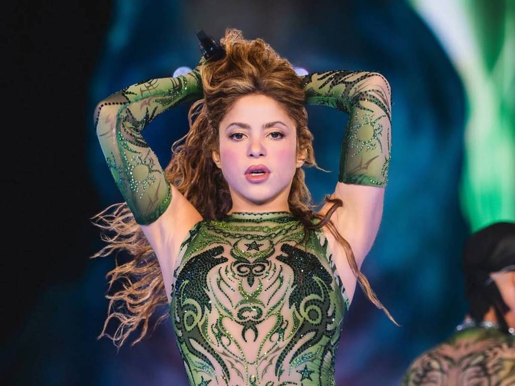 Shakira em Copacabana, no Rio de Janeiro