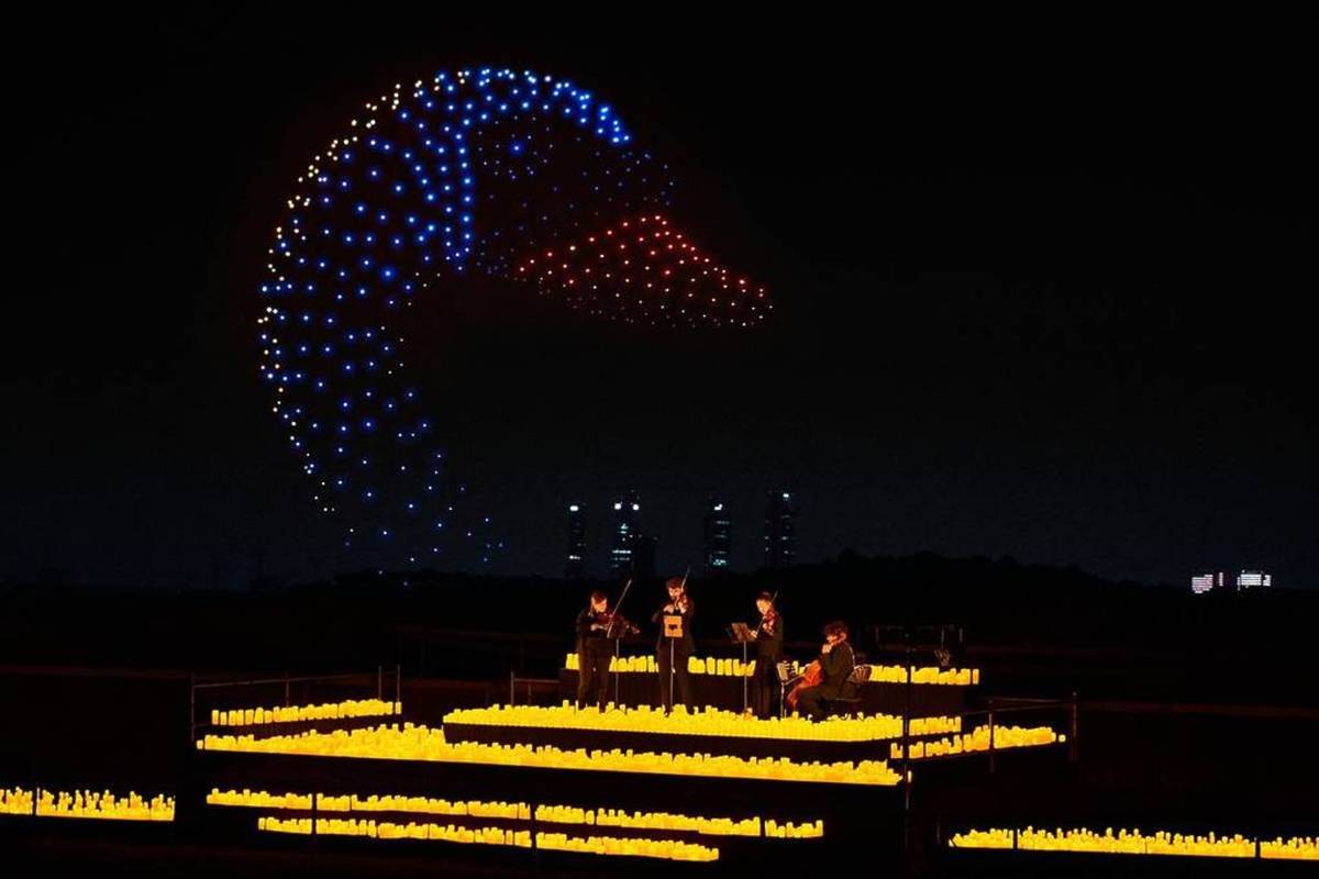 DroneArt Show no Rio de Janeiro