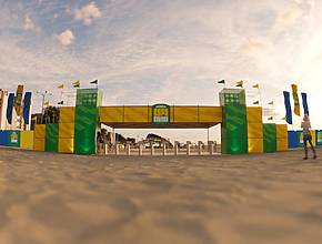 A giant arena will be set up on Copacabana Beach for the 2026 World Cup, featuring live game broadcasts and free concerts