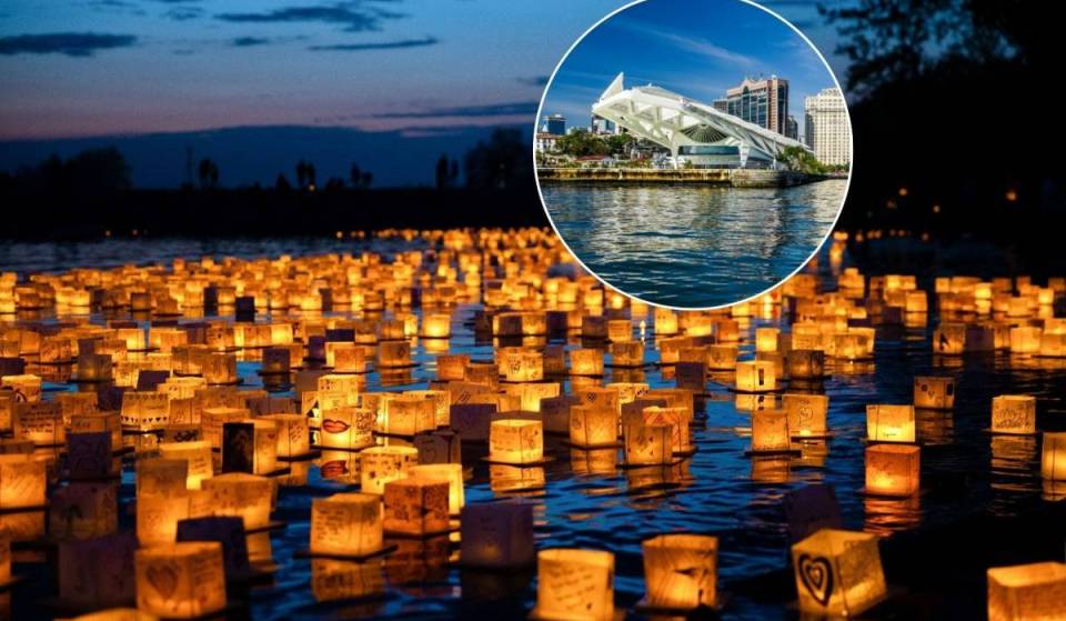 Solo durante dos noches en Río: miles de farolillos flotantes inspirados en Tailandia crean un escenario digno de una película de Disney en los estanques del Museo del Mañana