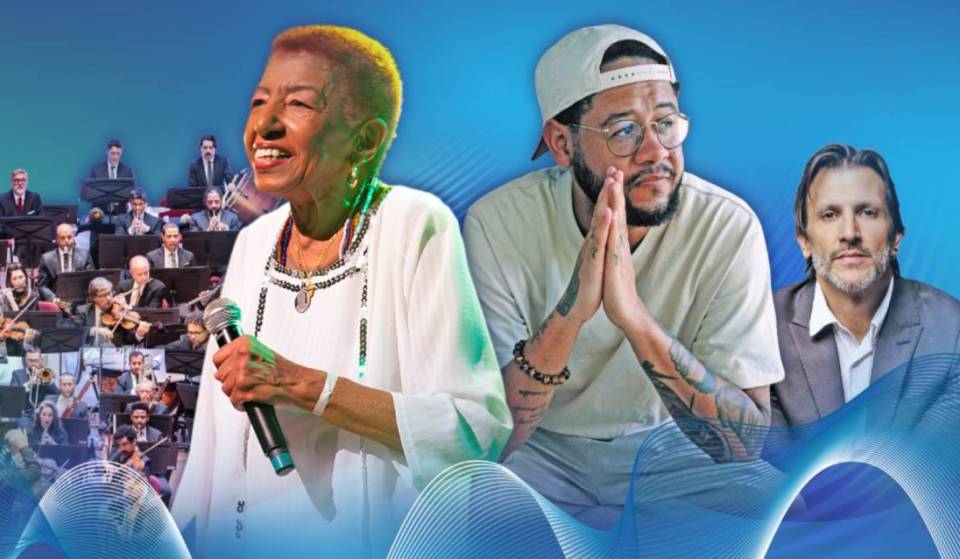 Praça Mauá será palco de um espetáculo gratuito ao ar livre com Emicida, Leci Brandão e Orquestra Sinfônica Brasileira neste fim de semana