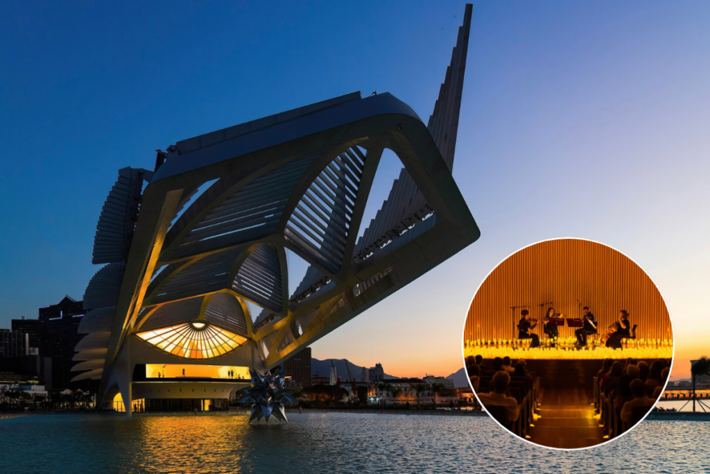 É amanhã: o famoso cartão-postal do Rio projetado por Calatrava recebe ‘As Quatro Estações’ de Vivaldi à luz de velas