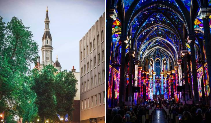 Sacramento’s historic Cathedral of the Blessed Sacrament is hosting a massive 360-degree light and live orchestra show this fall