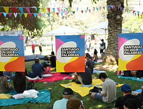 ¿Eres de los que está buscando esos últimos panorama gratis antes de marzo? Así será la Feria del libro Santiago en 100 palabras en Parquemet para despedir las vacaciones