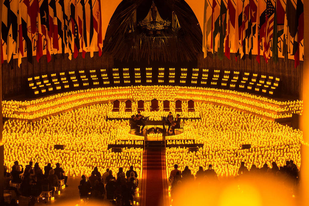 Concierto Candlelight en el Santuario Nacional de Maipú