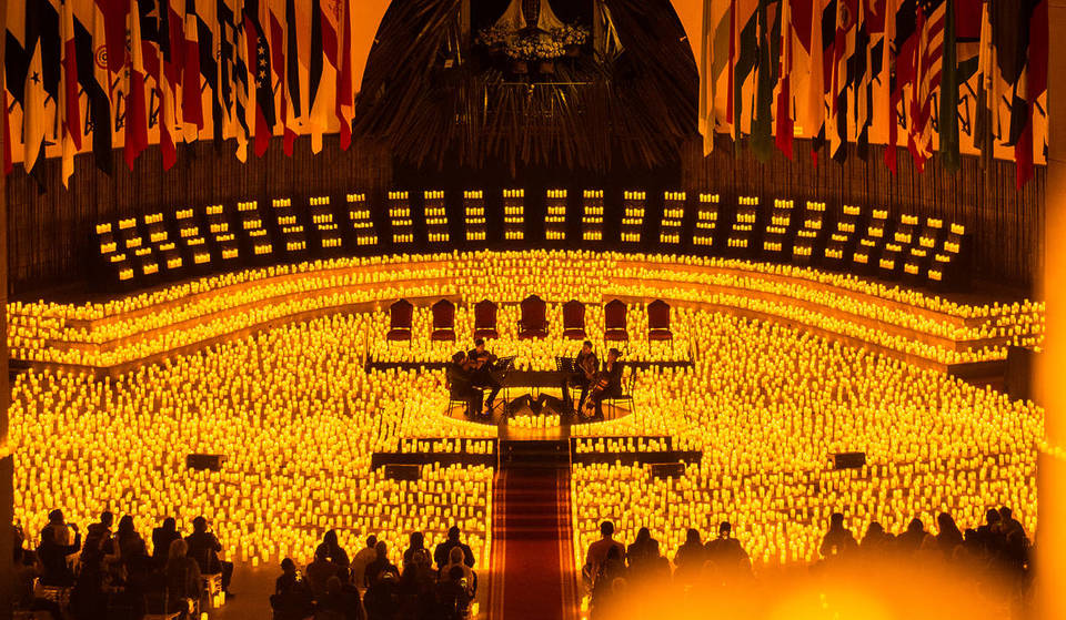 Los impresionantes escenarios de Santiago donde podrás vivir un concierto a la luz de las velas