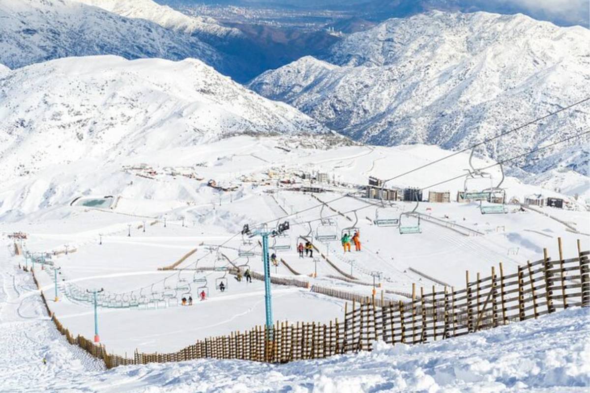 Farellones aventura en la nieve