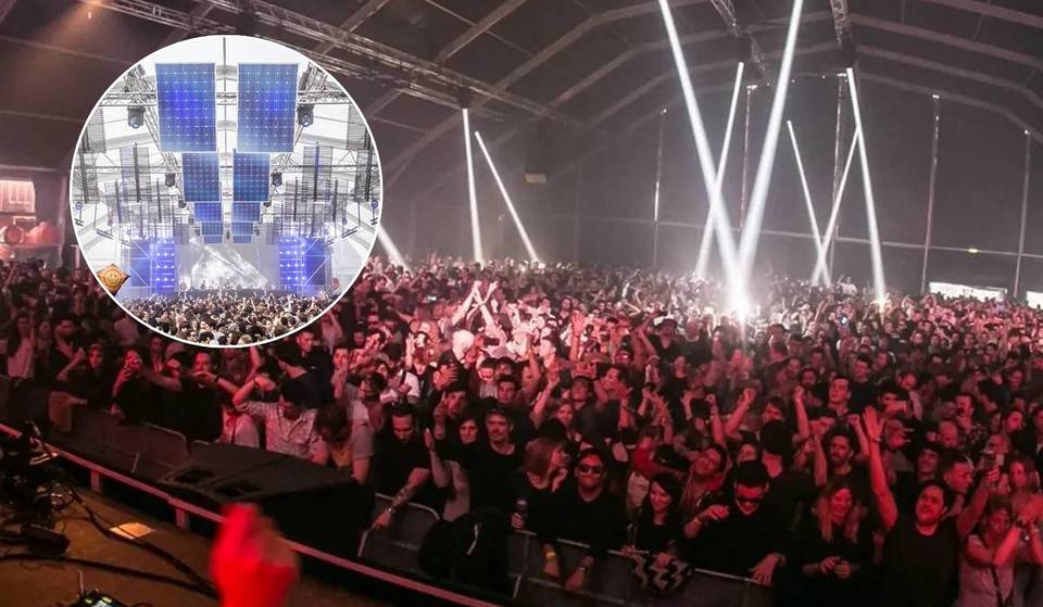 La mega carpa para eventos de más de 8.000 personas que revoluciona conciertos, está a días de desplegarse Santiago. Descubre Polygon