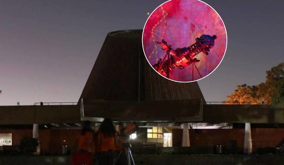 Jornadas de Observación Astronómica en Santiago: mira la Luna, Júpiter y sus lunas con telescopios, cine FullDome y el clásico Carl Zeiss