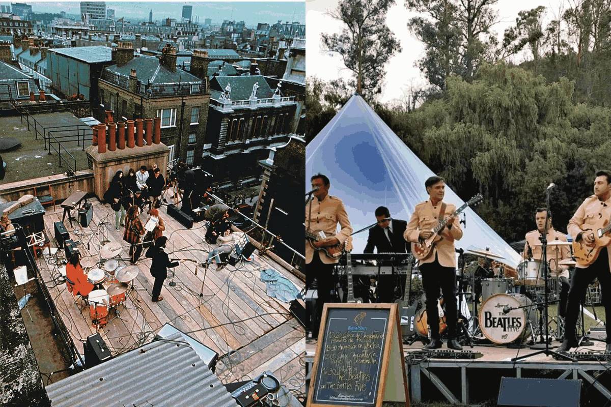 Azotea por los Beatles