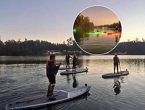 Ruta nocturna de Stand Up Paddle en Curauma: remar de noche entre bosque y agua. Una escapada única e imperdible a menos de dos horas de Santiago
