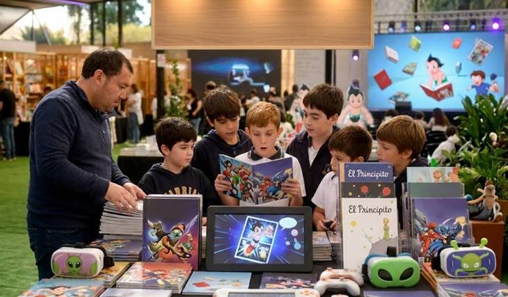 El panorama gratuito en Santiago que mezcla libros, cómics y realidad virtual en Vitacura