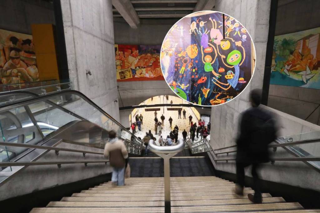Concurso murales Línea 7 Metro de Santiago