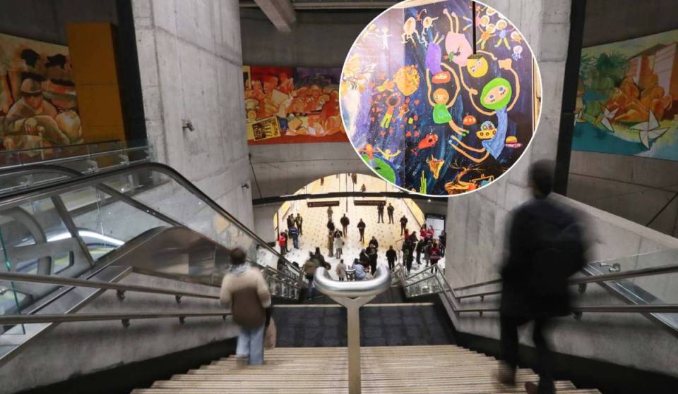 Metro de Santiago busca artistas para crear los murales de la Línea 7: así será el concurso que transformará las nuevas estaciones