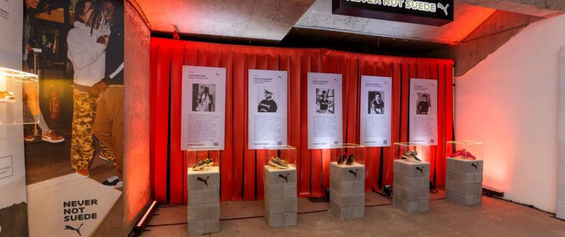 PUMA Suede llega al MUT con un museo que celebra su historia y vínculo con la cultura urbana