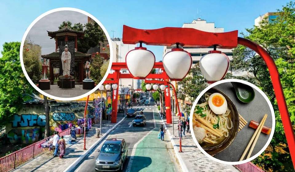 The largest Japanese enclave in the world outside of Japan is located in São Paulo and features free attractions and secret temples