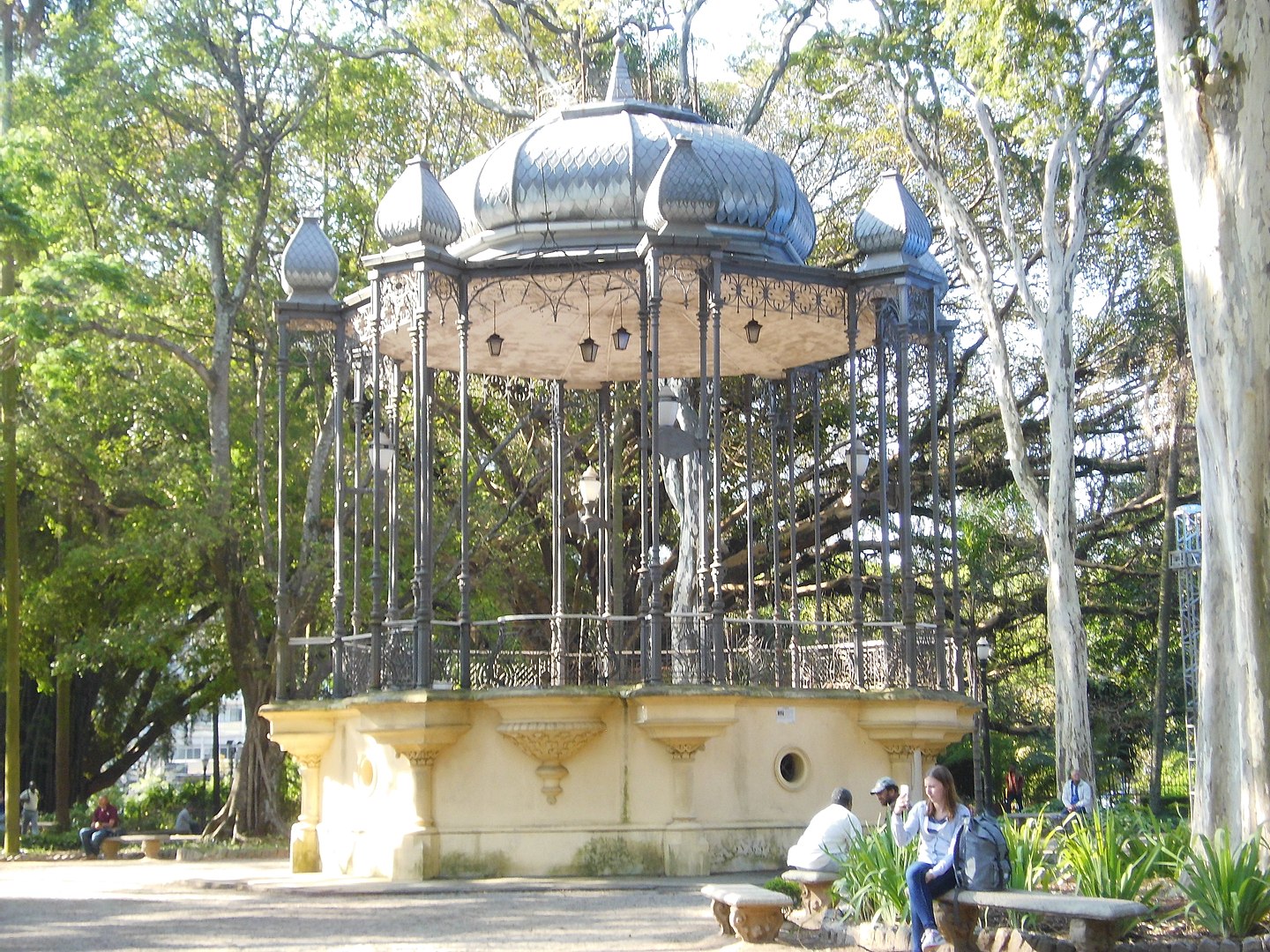 coreto do jardim da luz