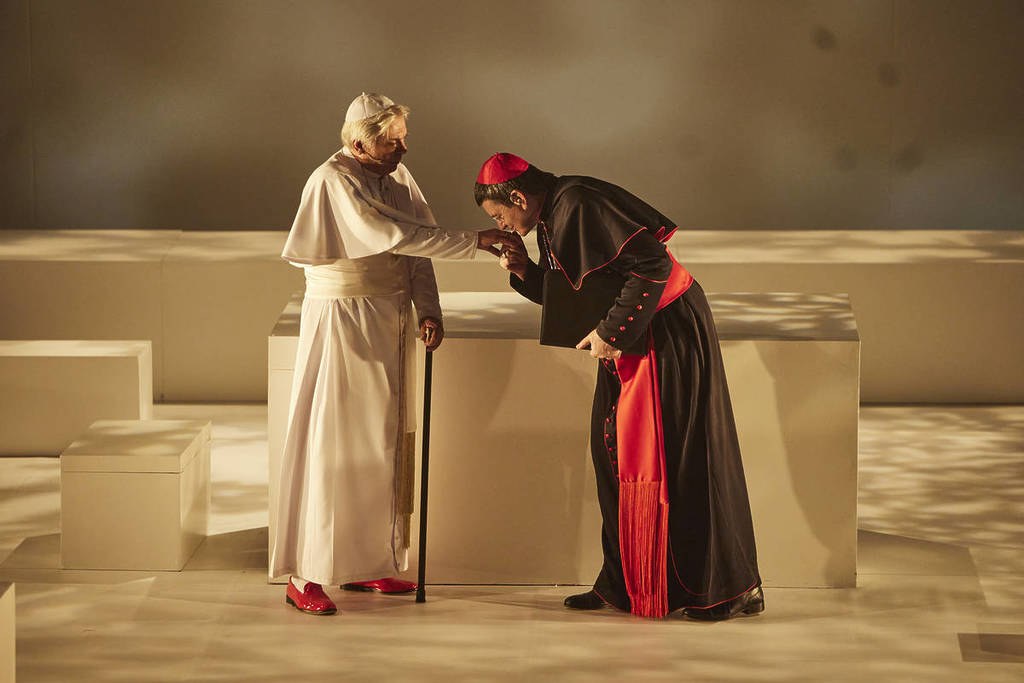 Dos Papas obras en cartelera