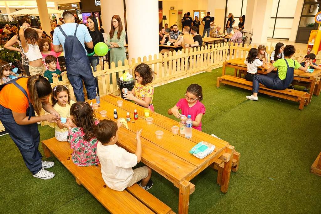 Shopping Pátio Higienópolis oficina de massinha e brinquedos